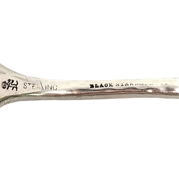 Whiting Sterling Silver Spoon Applied Cherries Teaspoon #11542 - Picture 10 of 11